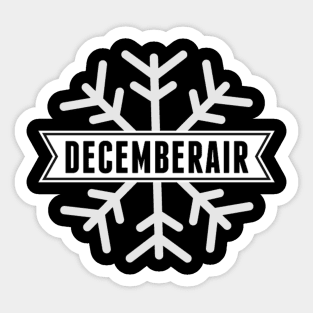 DecemberAir Official Logo Sticker